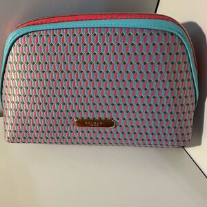 Bulgari Pink and Blue Cosmetic Case